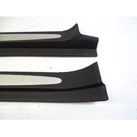 03 Mercedes R230 SL55 trim set, door step sills, AMG logo, 2306800335 2306800435