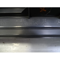 03 Mercedes R230 SL55 trim, door step sill, right inner, 2306800235 dark gray