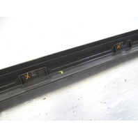 03 Mercedes R230 SL55 trim, door step sill, left inner, 2306800135 dark gray
