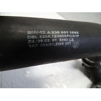 03 Mercedes R230 SL55 coolant hose set SL55 AMG