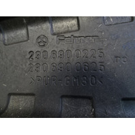 03 Mercedes R230 SL55 trim, A-pillar, interior right, 2306900225 alcantara