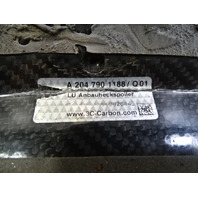 12 Mercedes W204 C63 spoiler, rear, trunk lid, carbon fiber AMG oem 2047901188 coupe