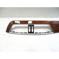 12 Mercedes W204 C63 trim, dash center moulding, wood, 2046801571