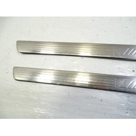 12 Mercedes W204 C63 trim set, door step sill AMG logo, 2046804735