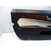 12 Mercedes W204 C63 door panel, left wood/ivory, AMG coupe