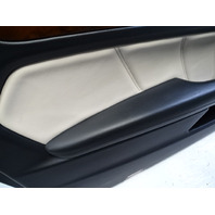 12 Mercedes W204 C63 door panel, left wood/ivory, AMG coupe