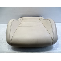 12 Mercedes W204 C63 seat cushion, bottom, left, ivory AMG coupe