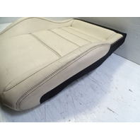 12 Mercedes W204 C63 seat cushion, bottom, left, ivory AMG coupe