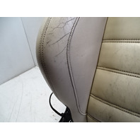 12 Mercedes W204 C63 seat cushion back, left ivory AMG coupe