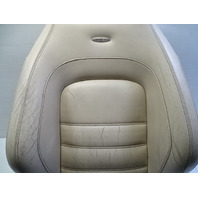 12 Mercedes W204 C63 seat cushion back, left ivory AMG coupe