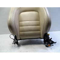 12 Mercedes W204 C63 seat cushion back, left ivory AMG coupe