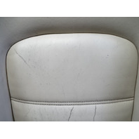 12 Mercedes W204 C63 seat cushion back, left ivory AMG coupe