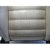 12 Mercedes W204 C63 seat cushion back, left ivory AMG coupe