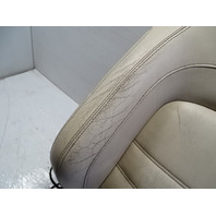 12 Mercedes W204 C63 seat cushion back, left ivory AMG coupe