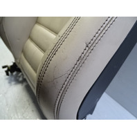 12 Mercedes W204 C63 seat cushion, back, right ivory AMG coupe