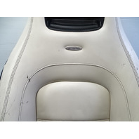 12 Mercedes W204 C63 seat cushion, back, right ivory AMG coupe