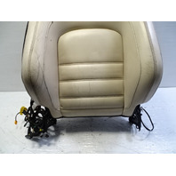 12 Mercedes W204 C63 seat cushion, back, right ivory AMG coupe