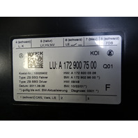 12 Mercedes W204 C63 module, seat control, left front, 1729007500