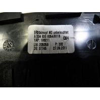 12 Mercedes W204 C63 AC vent, dash, center, 2048306054, black