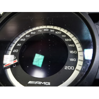 12 Mercedes W204 C63 instrument cluster, speedometer 2049005608