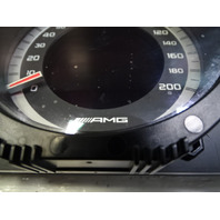 12 Mercedes W204 C63 instrument cluster, speedometer 2049005608