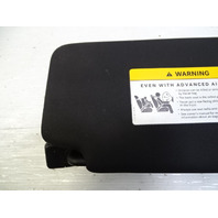 12 Mercedes W204 C63 sunvisor, left black sun visor 2048102110