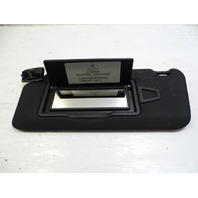 12 Mercedes W204 C63 sunvisor, left black sun visor 2048102110