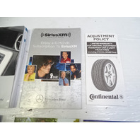 12 Mercedes W204 C63 owners manual, with case 2045845082 coupe