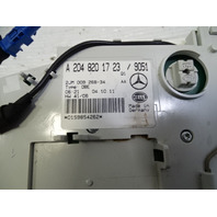 12 Mercedes W204 C63 lamp, dome light, front overhead console, 2048201723 black