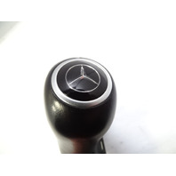 12 Mercedes W204 C63 shift knob, w/shifter boot, 2042677710, black