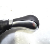 12 Mercedes W204 C63 shift knob, w/shifter boot, 2042677710, black
