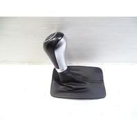 12 Mercedes W204 C63 shift knob, w/shifter boot, 2042677710, black