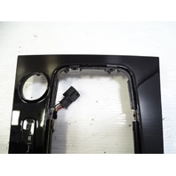 12 Mercedes W204 C63 trim, center console gear shifter surround, 2042675688 black