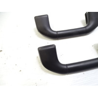 12 Mercedes W204 C63 grab handles set, for interior, black 2pc