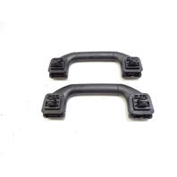 12 Mercedes W204 C63 grab handles set, for interior, black 2pc