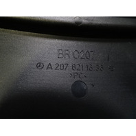 12 Mercedes W204 C63 trim, interior, rear view mirror cover, 2078211636, black