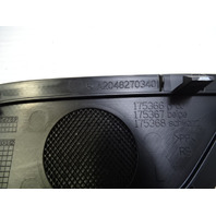 12 Mercedes W204 C63 trim, tweeter speaker cover, left rear, 2048270340 black