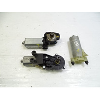12 Mercedes W204 C63 seat track motors, left 0390203323, 0130002623