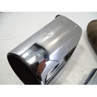 12 Mercedes W204 C63 exhaust, muffler tips AMG coupe