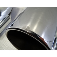 12 Mercedes W204 C63 exhaust, muffler tips AMG coupe