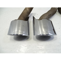 12 Mercedes W204 C63 exhaust, muffler tips AMG coupe