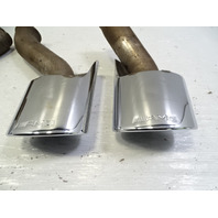 12 Mercedes W204 C63 exhaust, muffler tips AMG coupe
