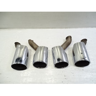 12 Mercedes W204 C63 exhaust, muffler tips AMG coupe