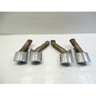 12 Mercedes W204 C63 exhaust, muffler tips AMG coupe