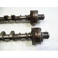 12 Mercedes W204 C63 camshaft intake/exhaust w/adjusters, left, M156 1560500901, 1560501101