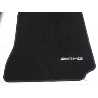 12 Mercedes W204 C63 floor mats, oem black coupe AMG