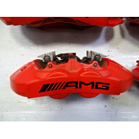 12 Mercedes W204 C63 brake calipers, front / rear AMG