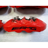 12 Mercedes W204 C63 brake calipers, front / rear AMG