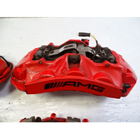 12 Mercedes W204 C63 brake calipers, front / rear AMG