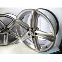 03 Mercedes R230 SL500 wheels, set of 4 2304010502 9.5x18, 2304010402 8.5x18 alloy silver